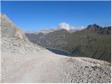 Passo di Fedaia - Rifugio Serauta